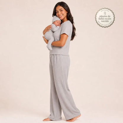 SET PIJAMA DE LACTANCIA MADRE E HIJO