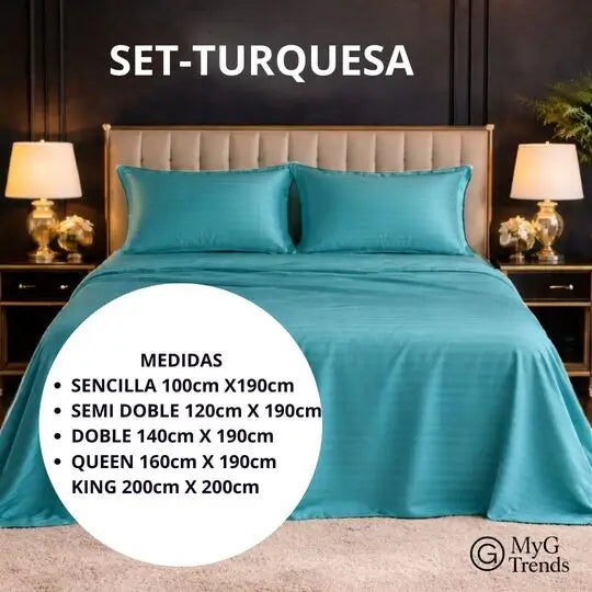 |Juego de sábanas|Elite✅MÁS 2 ALMOHADAS GRATIS⭐
