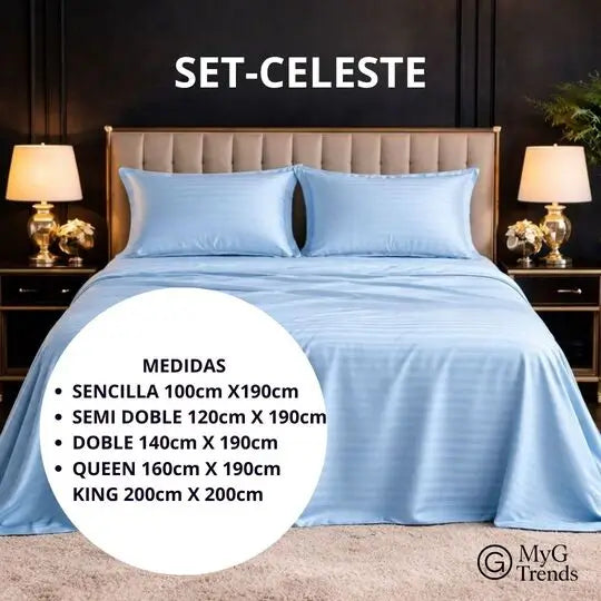 |Juego de sábanas|Elite✅MÁS 2 ALMOHADAS GRATIS⭐
