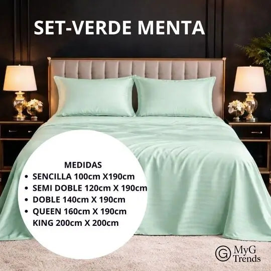 |Juego de sábanas|Elite✅MÁS 2 ALMOHADAS GRATIS⭐