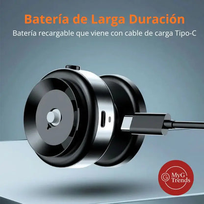 MagnoGrip™ - Soporte Celular Magnético Automático 360° con Batería Recargable