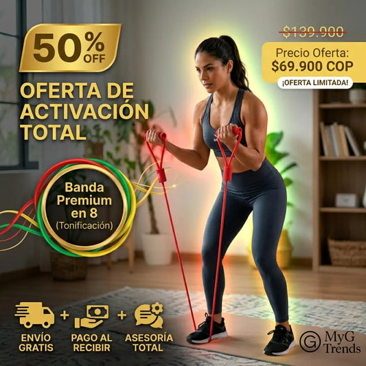 |Banda Elastica|✅ De Resistencia En 8💪