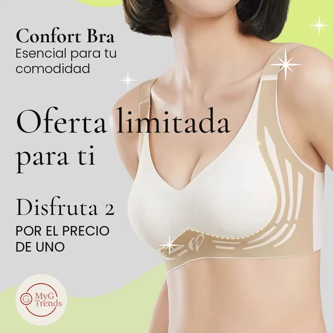 Confort Bra™ 2x1 - Diseñados para darte la máxima comodidad