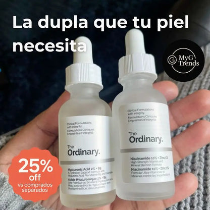 Combo The Ordinary (Niacinamida + Acido Hialurónico)