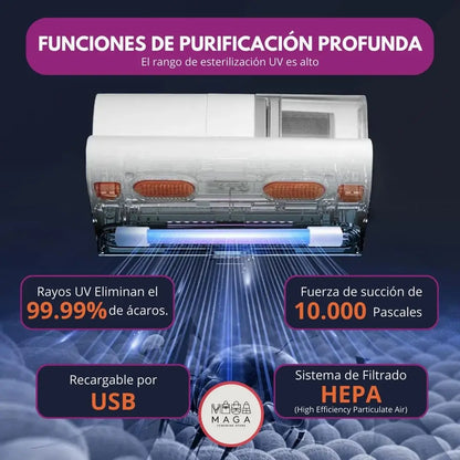 Aspiradora AcaraRest - Especialista en Camas y Muebles