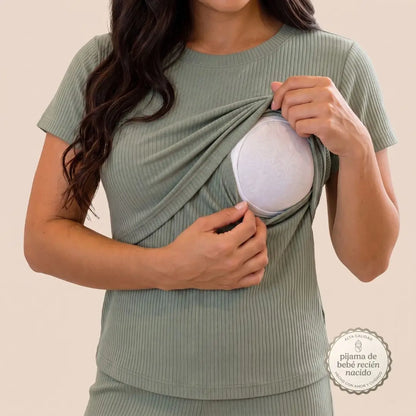 SET PIJAMA DE LACTANCIA MADRE E HIJO
