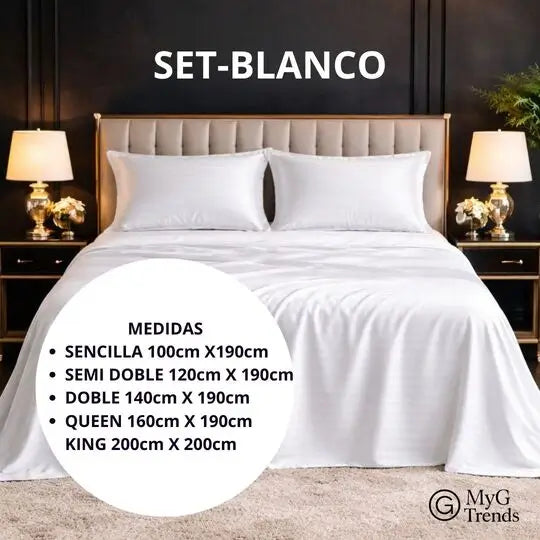 |Juego de sábanas|Elite✅MÁS 2 ALMOHADAS GRATIS⭐