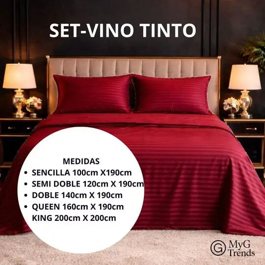 |Juego de sábanas|Elite✅MÁS 2 ALMOHADAS GRATIS⭐