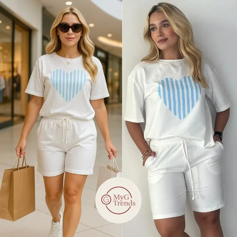 Conjunto Corazón (Short + Tshirt)