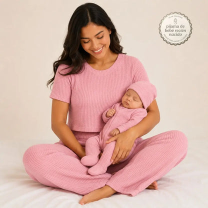 SET PIJAMA DE LACTANCIA MADRE E HIJO