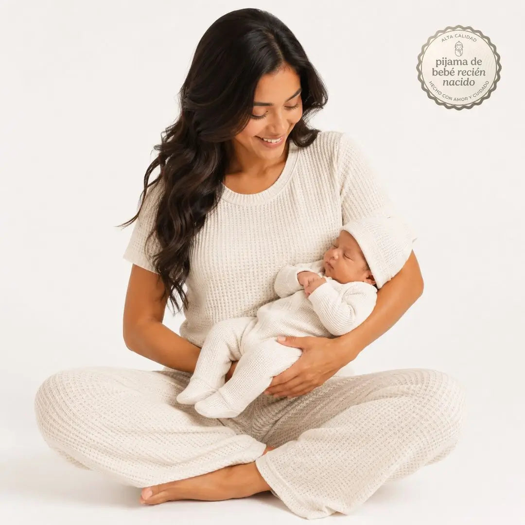 SET PIJAMA DE LACTANCIA MADRE E HIJO