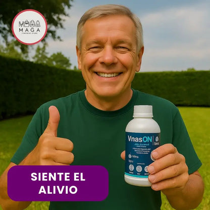 VnasON – Piernas más ligeras y libres de molestias, con ingredientes 100% naturales
