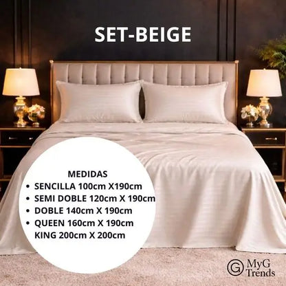 |Juego de sábanas|Elite✅MÁS 2 ALMOHADAS GRATIS⭐