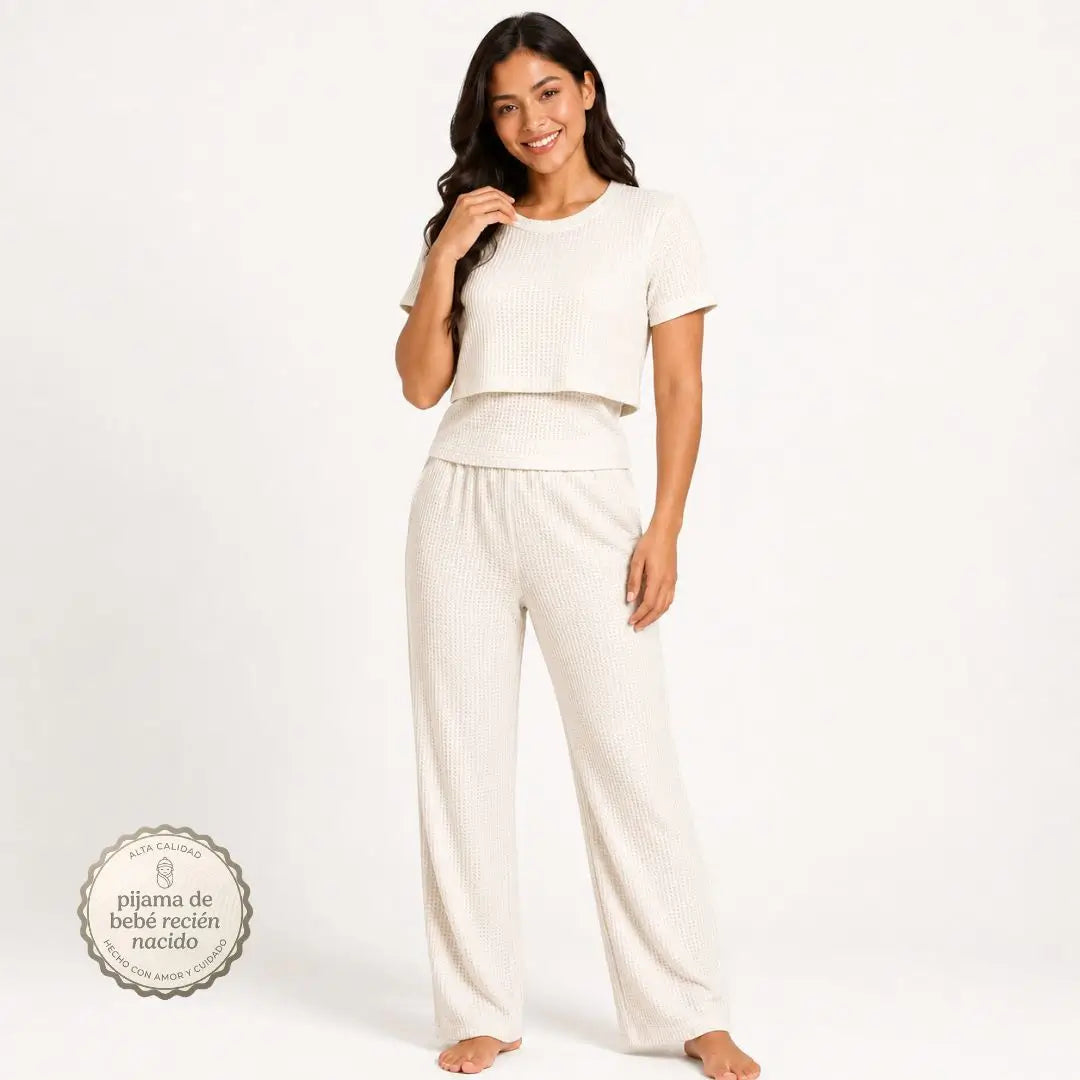 SET PIJAMA DE LACTANCIA MADRE E HIJO