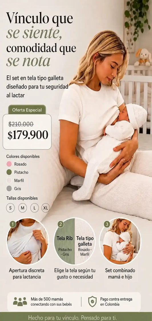 SET PIJAMA MADRE E HIJO
