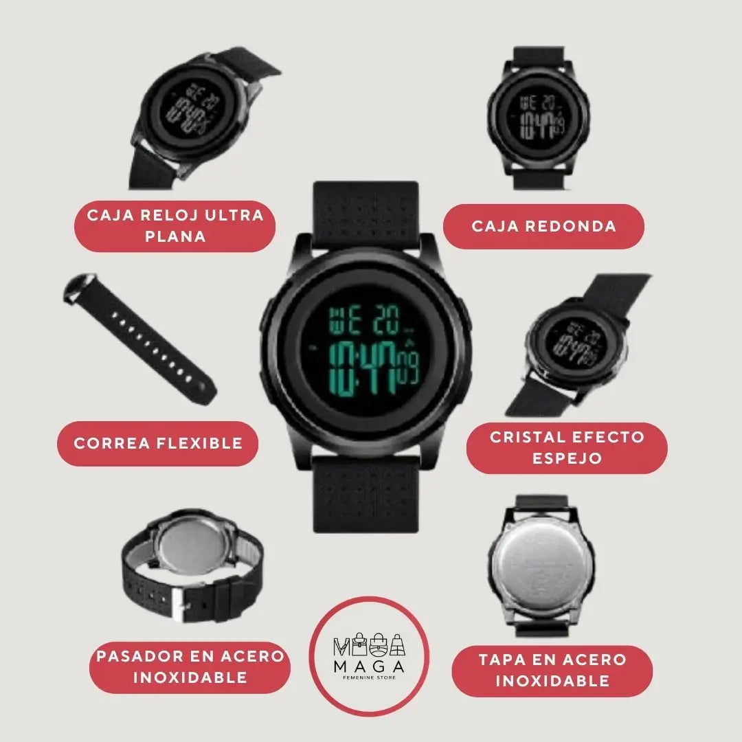 Gafas de Lujo + FLATX WATCH (Reloj Ultra Ligero)