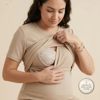 SET PIJAMA DE LACTANCIA MADRE E HIJO