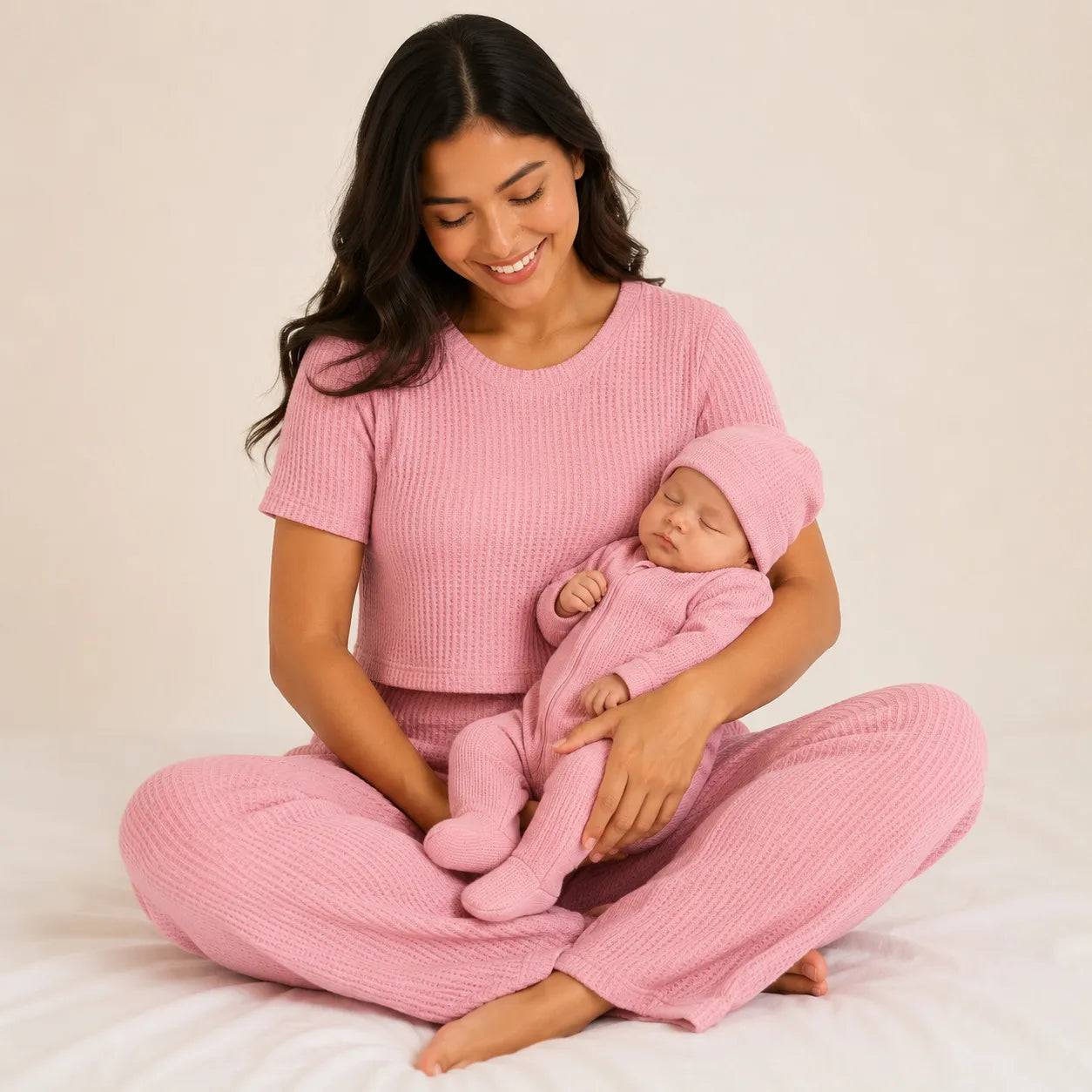 SET PIJAMA DE LACTANCIA MADRE E HIJO