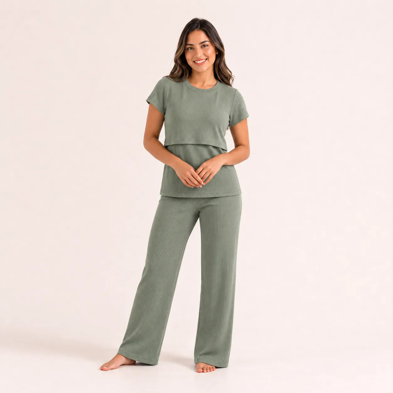 SET PIJAMA DE LACTANCIA MADRE E HIJO