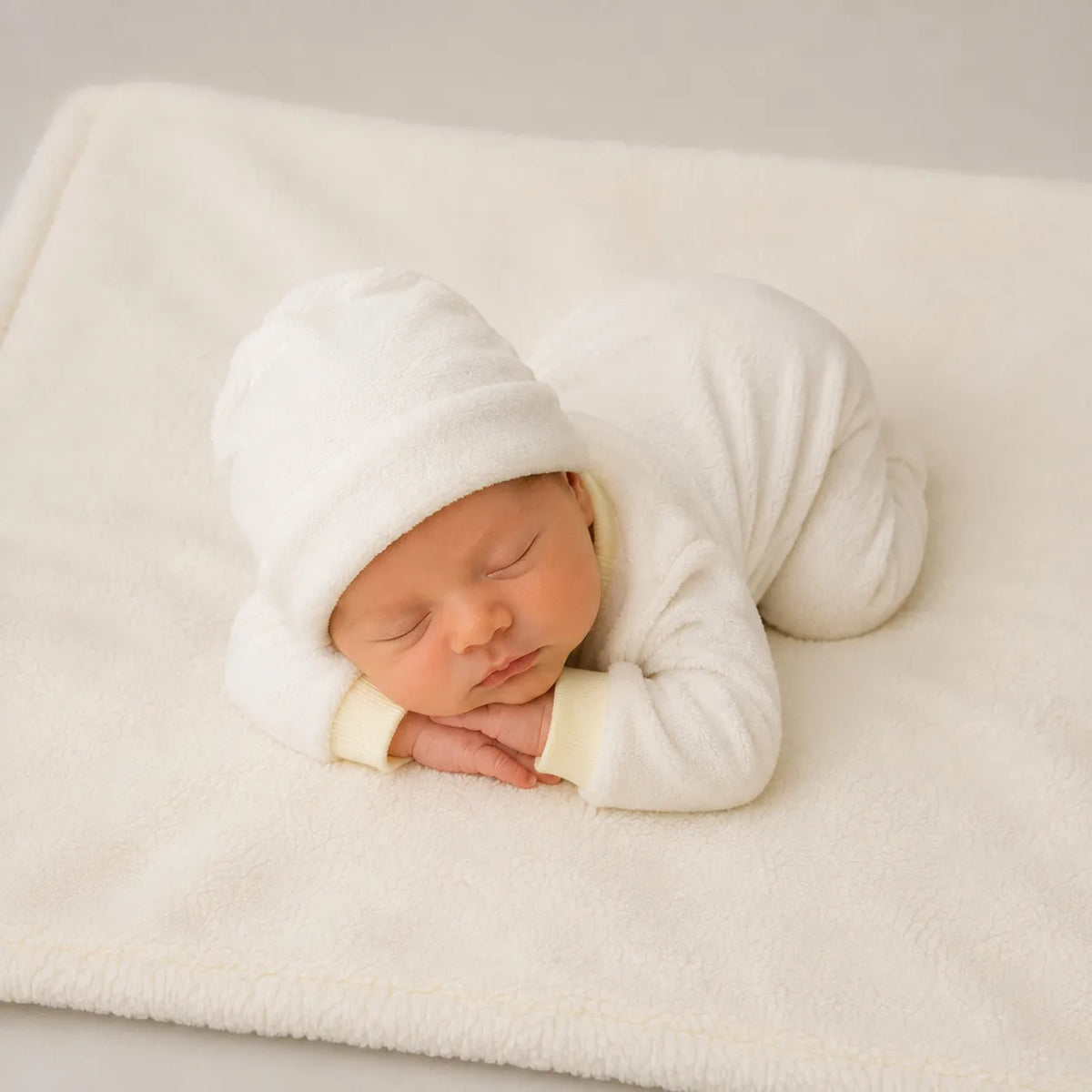 KIT DE SUEÑOS: PIJAMA ENTERIZA- GORRITO- COBIJA DOBLE FAZ
