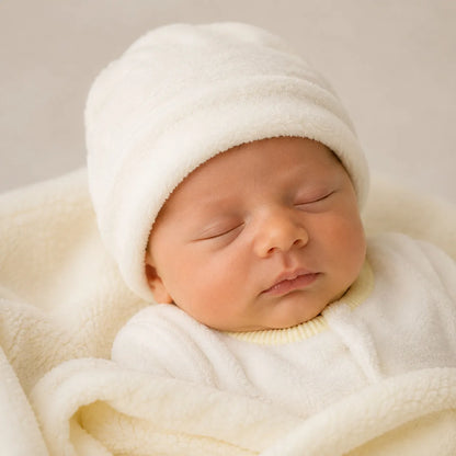 KIT DE SUEÑOS: PIJAMA ENTERIZA- GORRITO- COBIJA DOBLE FAZ