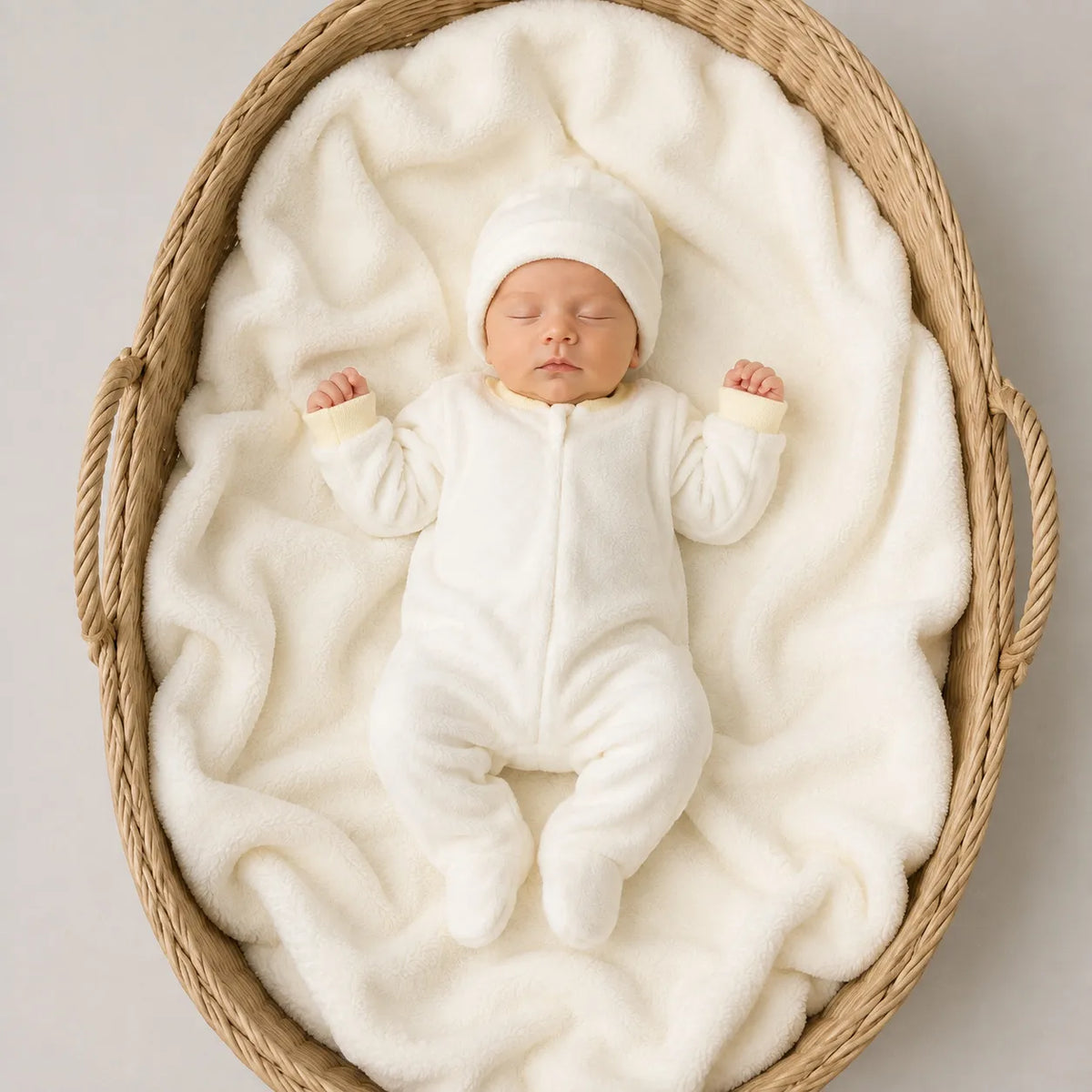 KIT DE SUEÑOS: PIJAMA ENTERIZA- GORRITO- COBIJA DOBLE FAZ