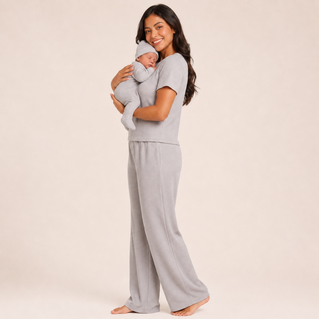 SET PIJAMA DE LACTANCIA MADRE E HIJO