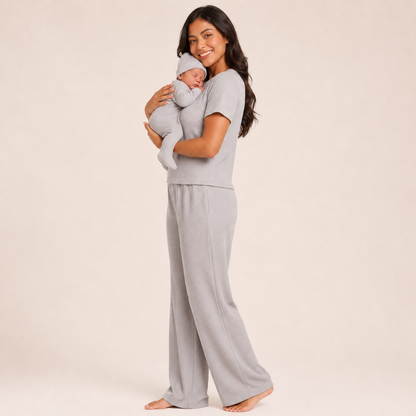 SET PIJAMA DE LACTANCIA MADRE E HIJO