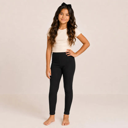 Pack Leggings para niñas en Rib