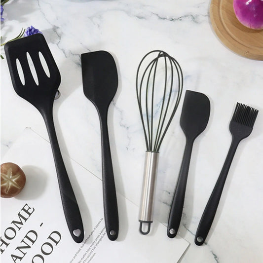 Set de 5 Utensilios de Silicona para Cocina