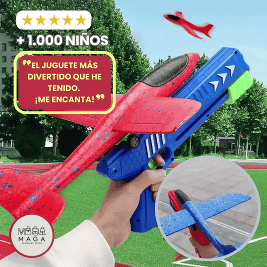 Celebra el Día del Niño con SkyShooter™ - Lanzador de Aviones