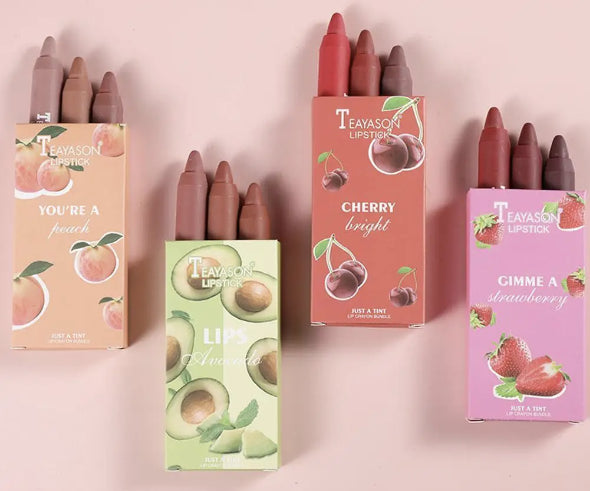 Kit x 3 Lapiz Labial Mate (TEAYASON)